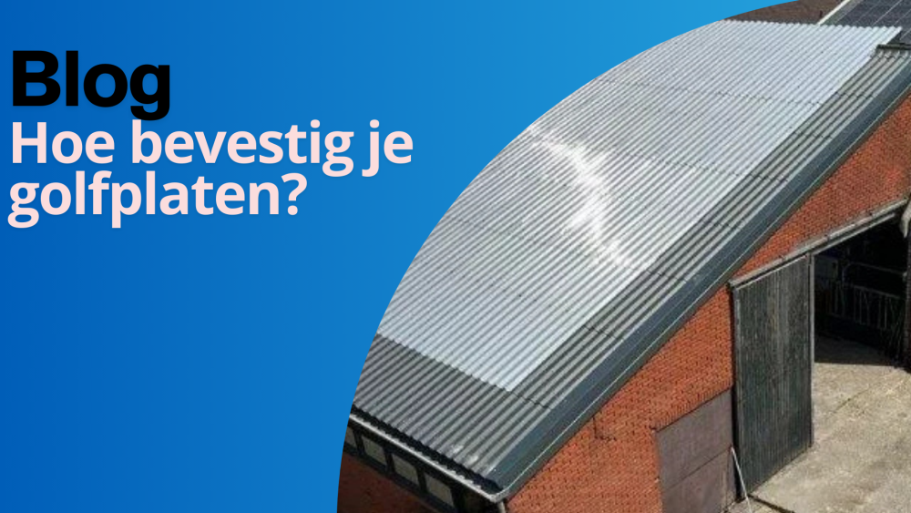 Golfplaten bevestigen