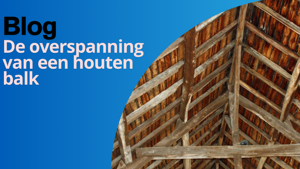 Overspanning houten balk