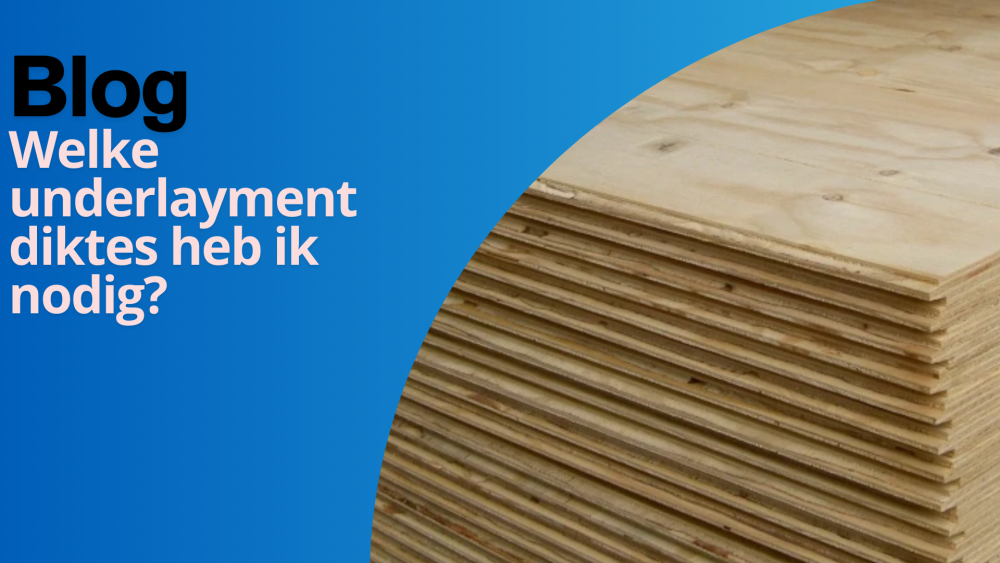 Underlayment diktes