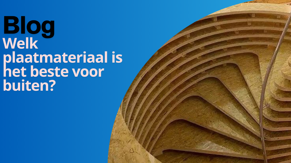 Plaatmateriaal voor buiten