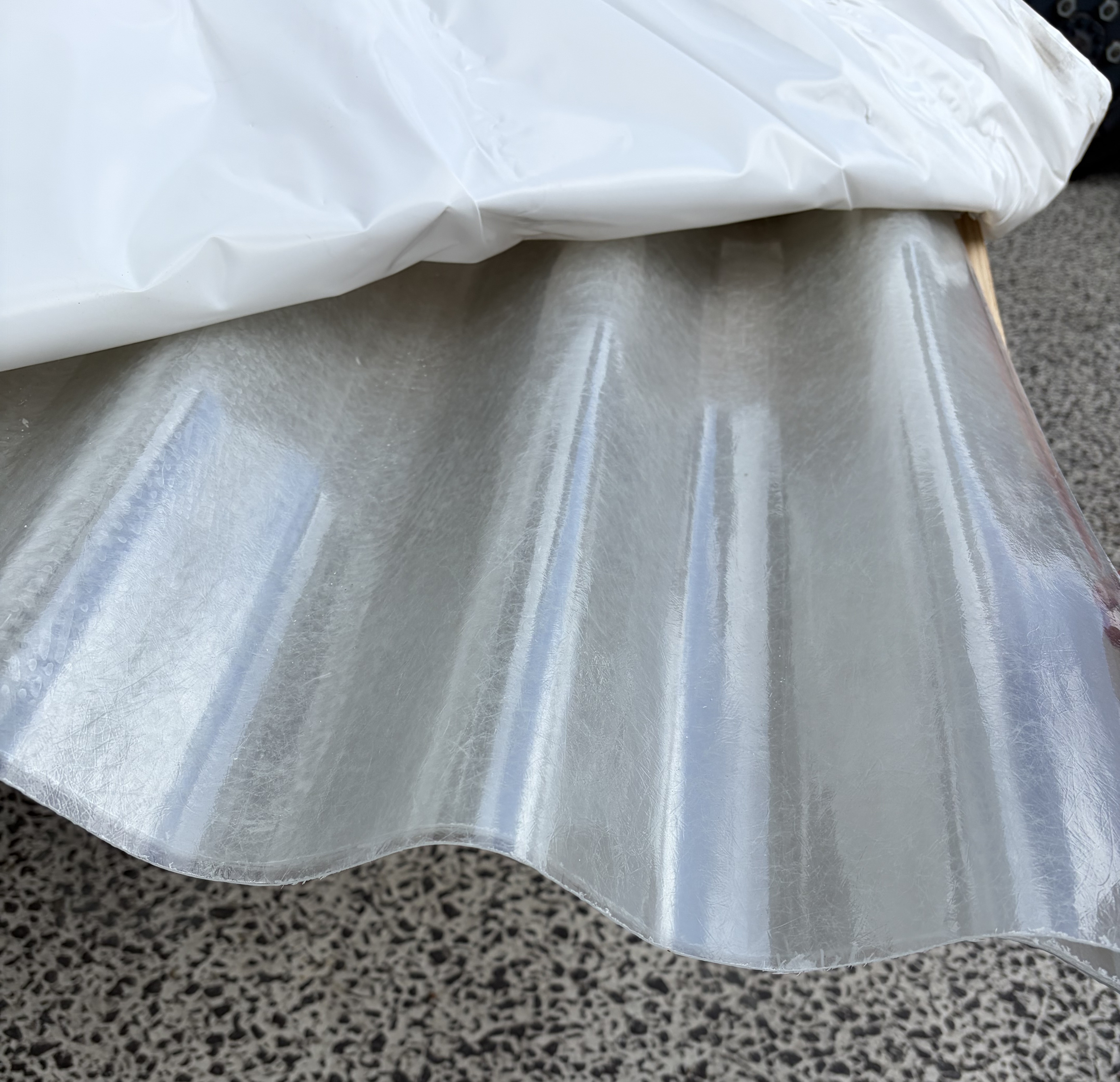 SAB SL golfprofiel lichtplaat enkelwandig (pakket 20x 6500mm
