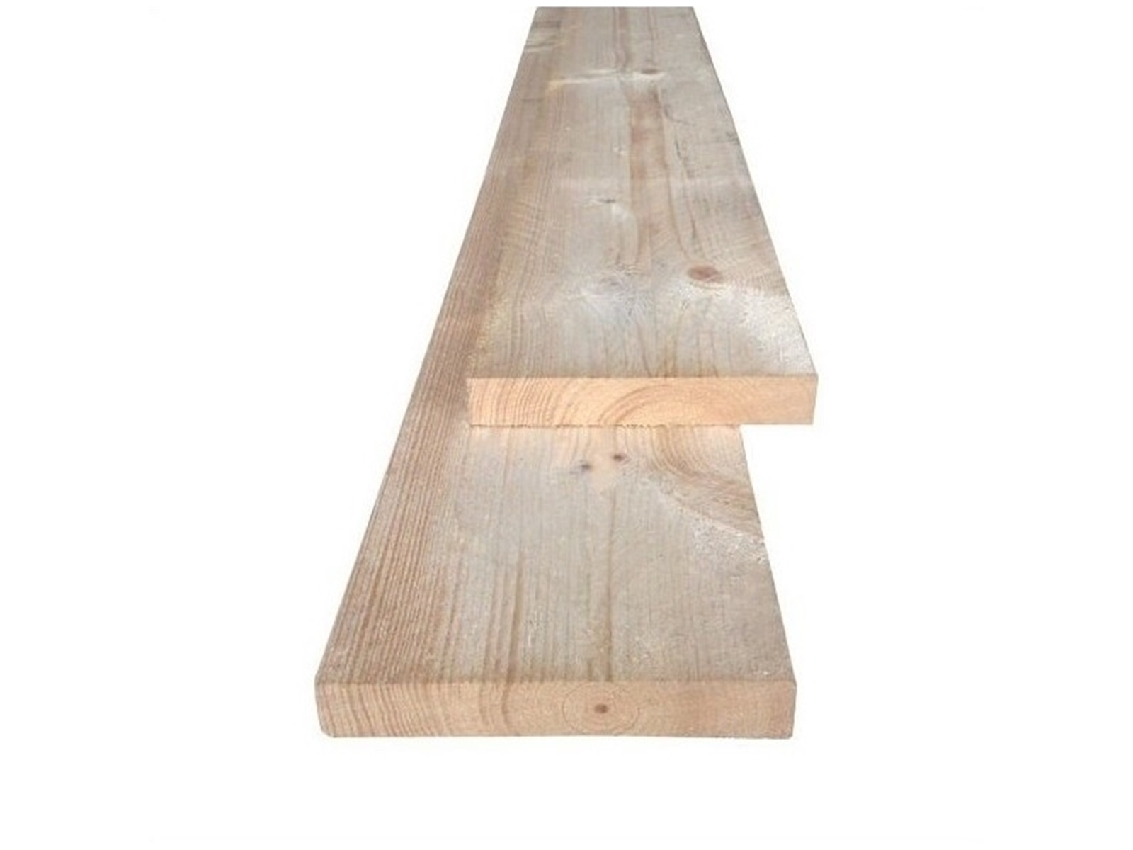 ME-vuren houten plank (steigerplank), 32x200mm