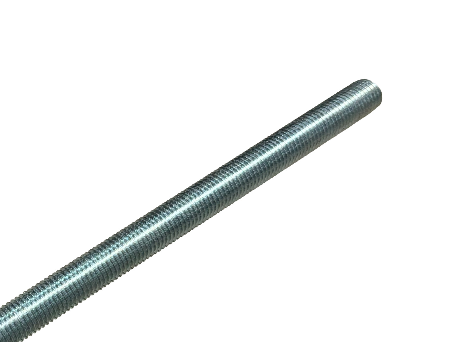 Draadeind, glans verzinkt, 3000mm (M12, M16, M20)