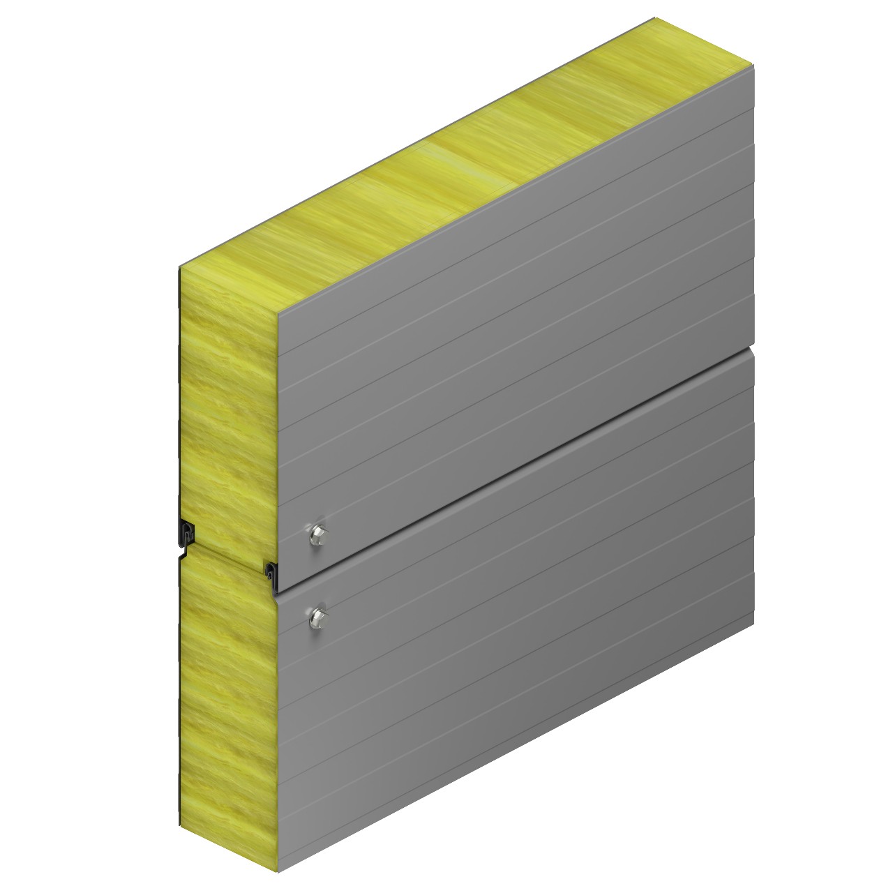 Kingspan K-Roc sandwichpaneel gevel, KS1150 RF-C (zichtbaar bevestigd)