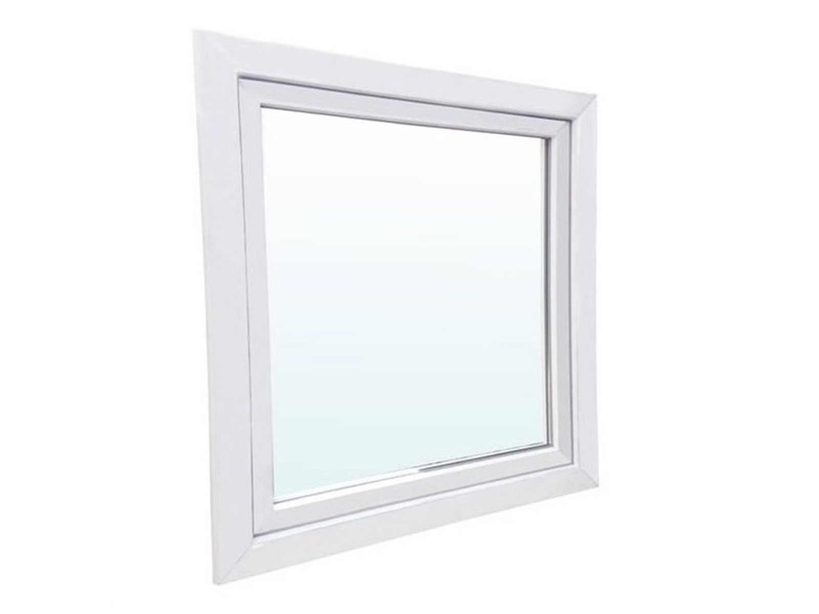 Kunststof kozijn, Budget, isolatieglas, 1 meter