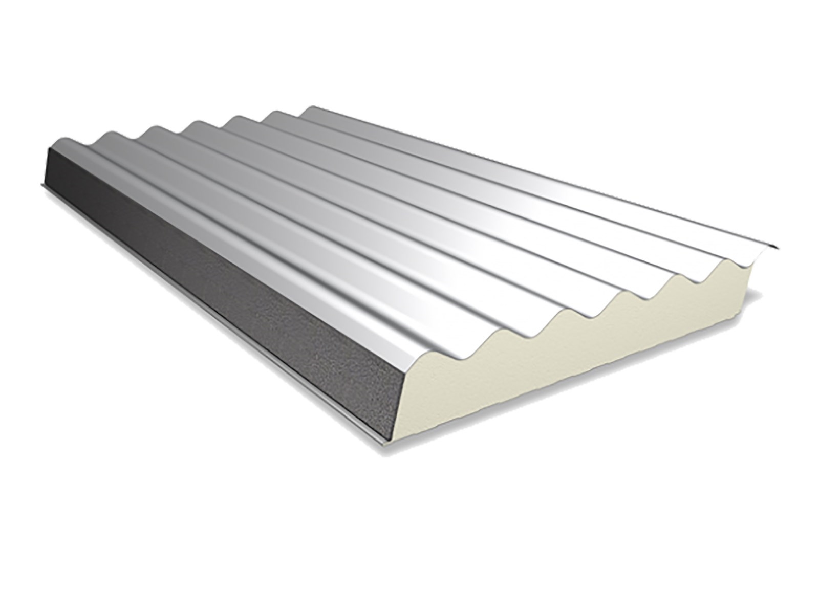 SAB golf PIR sandwichpaneel dak, type SL 