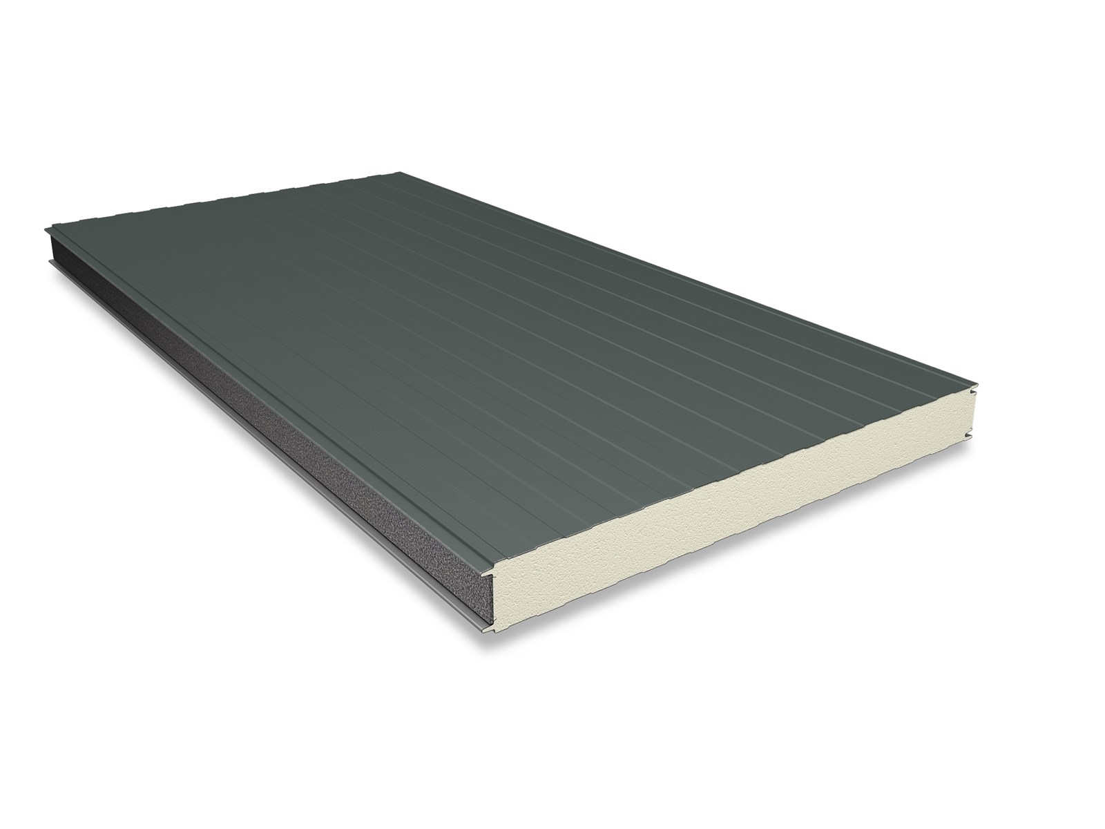 SAB zichtbaar PIR sandwichpaneel wand, type W 