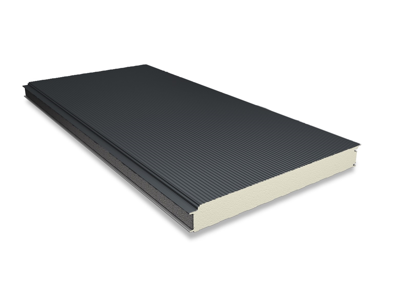 SAB PIR sandwichpnaeel, WB, 60mm, SP25 Antraciet (±RAL 7016)